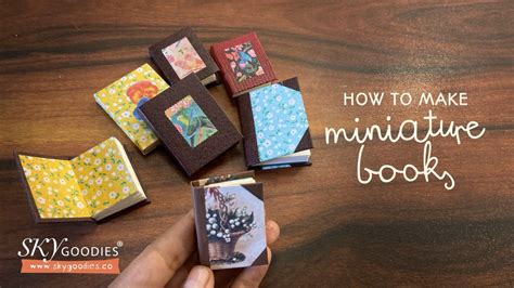 How to Make Tiny Books: A Creative Craft With Multiple Perspectives