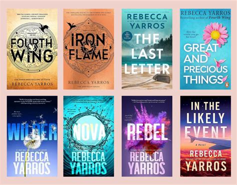 in what order should i read rebecca yarros books? how do you think the themes evolve across her novels?